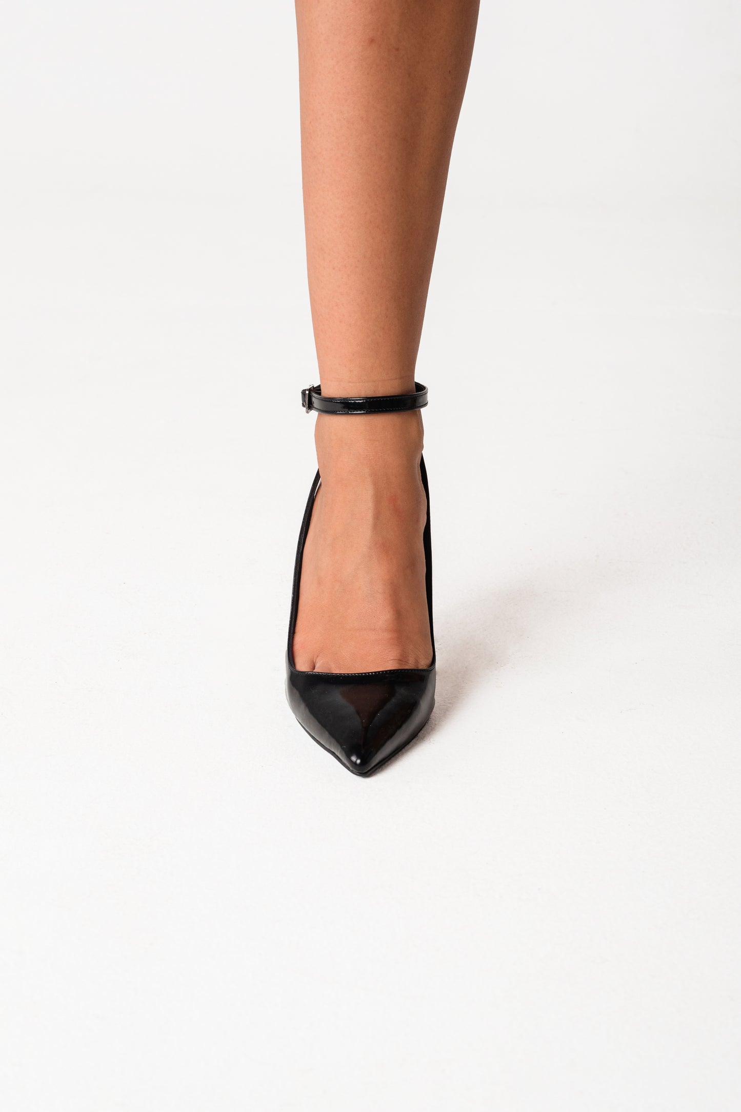 Naomi L Black Patent Heels