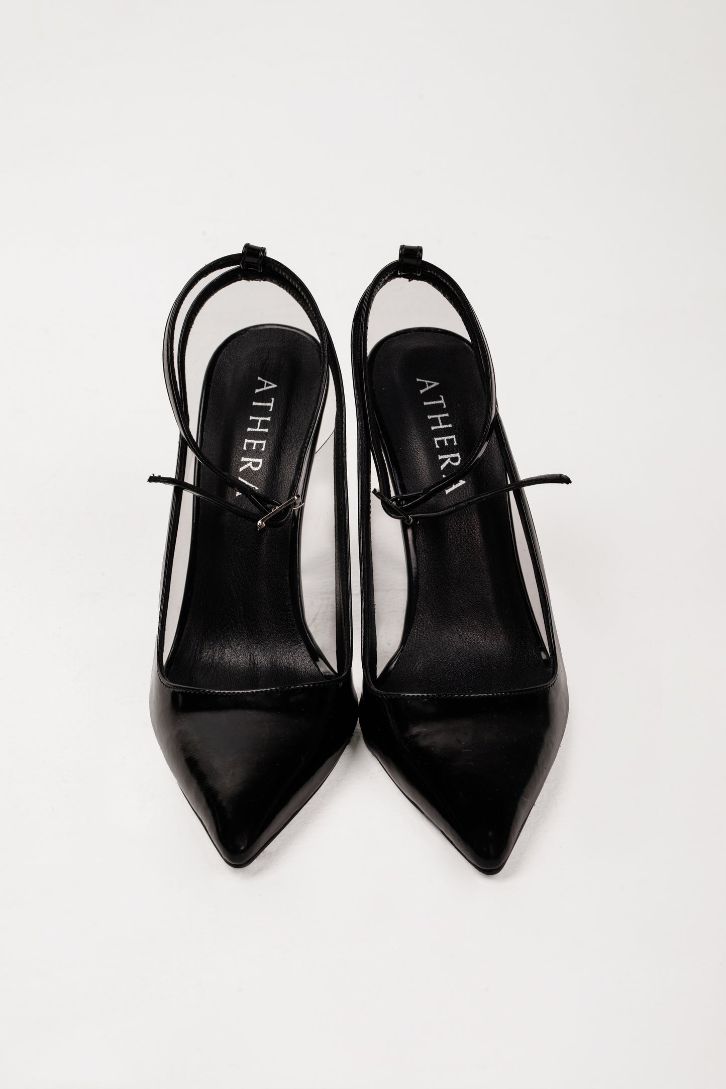 Naomi L Black Patent Heels